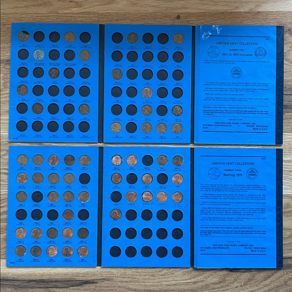 Vintage Coin Collection in Books - Picture 2 of 4
